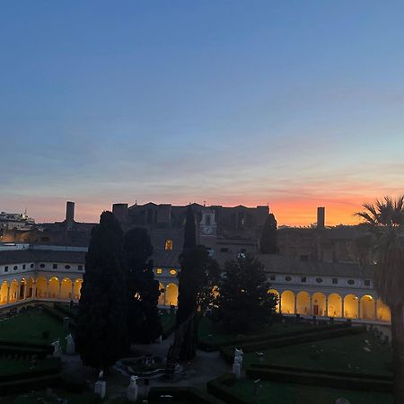 Camera X2 Con Magnifica Vista Sul Chiostro Di Michelangelo E Le Terme Di Diocleziano Roma Dış mekan fotoğraf